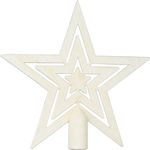 Gule MagicHome Vianoce, sada, 50 ks, 4-5 cm, biele, hviezda, girlanda, šiška, na vianočný stromček