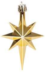 Balls MagicHome Christmas, set, 50 pcs, 4-5 cm, gold, star, garland, pine cone, for Christmas tree