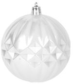 Gömbök MagicHome Karácsony, készlet, 31 db, 5-6-8-12 cm, fehér-ezüst, karácsonyfára