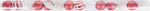 Balls MagicHome Christmas, 14 pcs, red-white, with decoration, for Christmas tree, 8 cm, Sellbox 24
