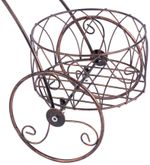 Decoration Strend Pro, Plant Pot Stand for 3 pots, bicycle