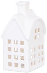 Dekoráció MagicHome, Ház, LED, fehér, 8,7x7,3x15,3 cm