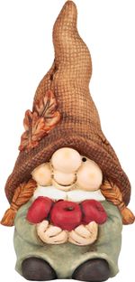 Decoration MagicHome, Gnome - Girl with Apples, 11x9.5x22.5 cm