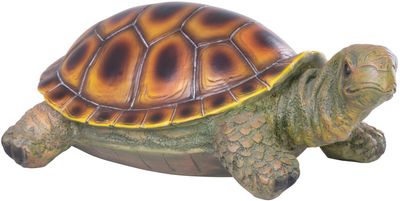 Decoration MagicHome, Turtle, polyresin, 22,5x14,5x8 cm