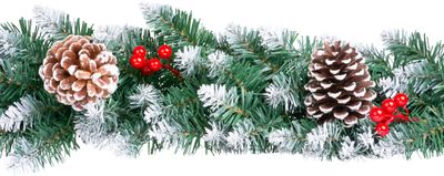 Garland MagicHome Christmas, Berry, 180 cm, 150 branches