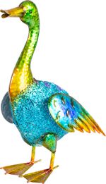 Decoration MagicHome Mecco, Duck, tin, colorful, 27.5x15x47.5 cm
