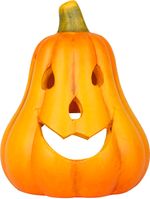 Decoration MagicHome Nature, Pumpkin, long, terracotta, 11x10x14 cm