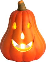 Decoration MagicHome Nature, Pumpkin, long, terracotta, 11x10x14 cm