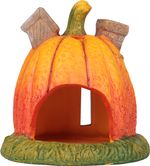Decoration MagicHome Nature, Pumpkin House, terracotta, 16.2x15x15.5 cm