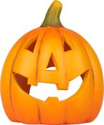 Decoration MagicHome Nature, Smiling Pumpkin, terracotta, 13x10x15 cm