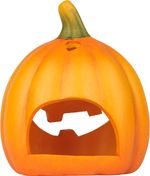 Decoration MagicHome Nature, Smiling Pumpkin, terracotta, 13x10x15 cm