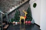 Tree MagicHome Christmas Belo, fir in jute, snow-tipped branches, extra dense, 60 cm