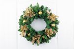 Christmas Wreath MagicHome, natural, 45 cm, 160 branches, EXTRA DENSE