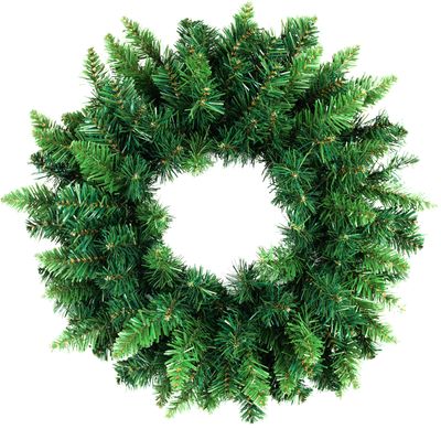 Wreath MagicHome Vianoce, natural, 45 cm, 160 branches, EXTRA DENSE
