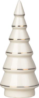Decoration MagicHome, Tree, white, porcelain, 4.5x4.5x11.2 cm