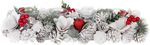 Ikebana MagicHome, Christmas, natural, white, advent, 50x16x9 cm