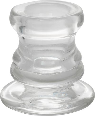 Candle holder MagicHome Christmas, glass, 5.5x5.