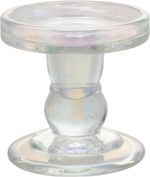 Stand MagicHome Christmas, for candle, glass, 8.5x8.3 cm