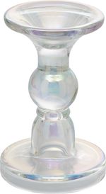 Állvány gyertyához MagicHome Karácsony, üveg, 8,5x14 cm