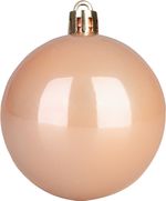 Balls MagicHome Christmas, 12 pcs, rose gold, for Christmas tree, 6 cm