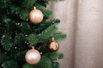 Balls MagicHome Christmas, 12 pcs, rose gold, for Christmas tree, 6 cm