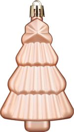 Balls MagicHome Christmas, set, 65 pcs, rose gold, mix, for Christmas tree