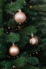 Balls MagicHome Christmas, 20 pcs, rose gold, for Christmas tree, 5 cm