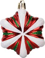 Balls MagicHome Christmas, set, 32 pcs, red-green-white, mix, for Christmas tree