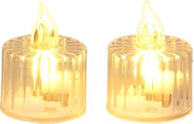 Candle MagicHome Christmas, LED warm white, flickering, 3.6x5 cm, Selbox 12 pcs