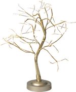 Decoration MagicHome Christmas, Tree, 108 LED warm white, 3xAA, USB, steady light, 45 cm