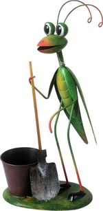 Decoration MagicHome Mecco, Praying Mantis, metal, 26x15x52 cm
