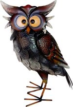 Decoration MagicHome Mecco, Owl, metal, 23x15x40.5 cm