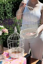 Decoration MagicHome Mecco, Bird Cage, set of 2 pcs