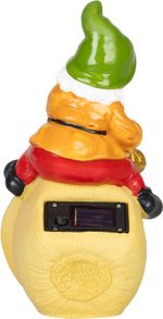 Decoration Strend Pro Garden, Gnome, solar, 3xLED, 12x11x22 cm