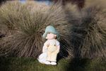 Decoration MagicHome, Boy with Goose, ceramic, 15.5x25.5x44.5 cm