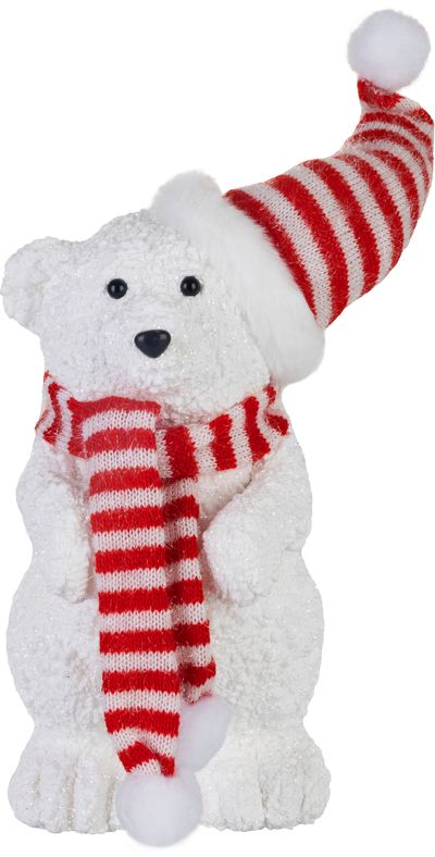 Decoration MagicHome Vianoce, bear, 14 x 14 x 37 cm
