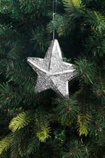 Decoration MagicHome Vianoce, star, 14 x 14 x 3 cm