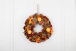 Wreath MagicHome Nature, autumn, orange, 30 cm