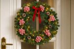Decoration MagicHome Christmas, berries, snowy, red, 9x9x4 cm, pack. 9pcs