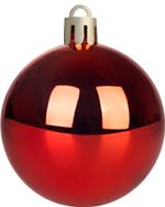 Baubles MagicHome Christmas, set, 47 pcs, red, mix, for Christmas tree