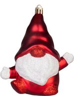 Gömbök MagicHome Karácsony, készlet, 47 db, piros, vegyes, karácsonyfára