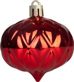 Gömbök MagicHome Karácsony, készlet, 39 db, piros, vegyes, karácsonyfára