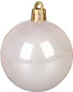 Baubles MagicHome Christmas, set, 20 pcs, silver, for Christmas tree, 6 cm