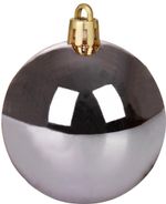 Baubles MagicHome Christmas, set, 20 pcs, silver, for Christmas tree, 6 cm