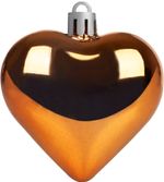 Díszek MagicHome karácsonyi, Szett, 20 db, réz-arany, vegyes, karácsonyfára