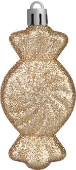 Gömbök MagicHome Karácsony, készlet, 32 db, pezsgő, vegyes, karácsonyfára