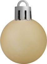 Gömbök MagicHome Karácsony, készlet, 32 db, pezsgő, vegyes, karácsonyfára