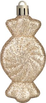 Baubles MagicHome Christmas, set, 32 pcs, brown, mix, for Christmas tree