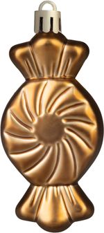 Gömbök MagicHome Karácsony, készlet, 32 db, bronz, vegyes, karácsonyfára