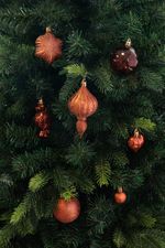 Balls MagicHome Christmas, set, 32 pcs, copper, mix, for Christmas tree